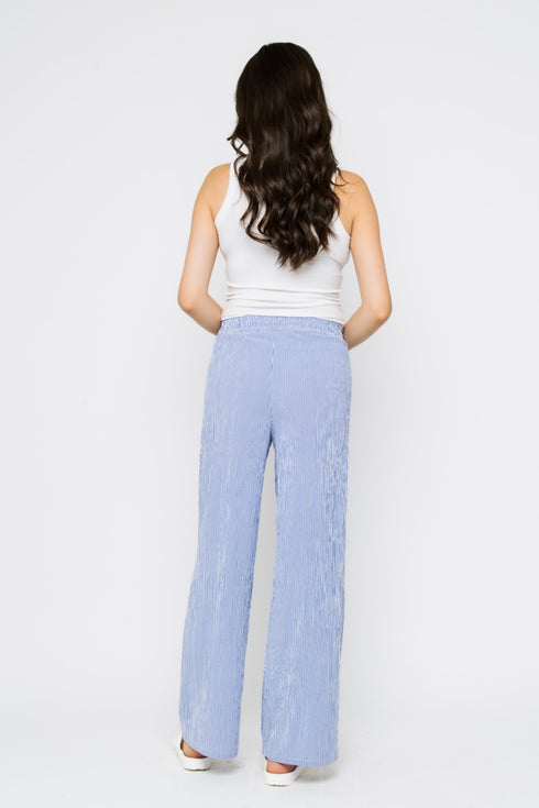 Stevie-Wide Leg Pull On Pant